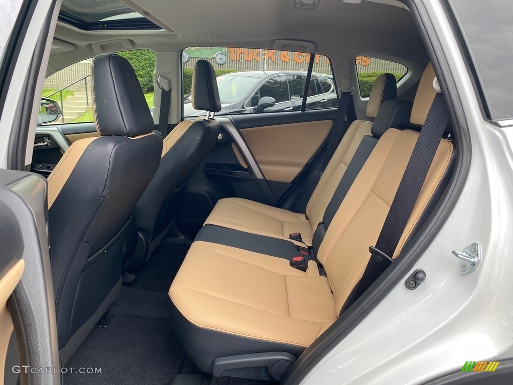 2016 RAV4 Limited - Blizzard Pearl / Cinnamon photo #56