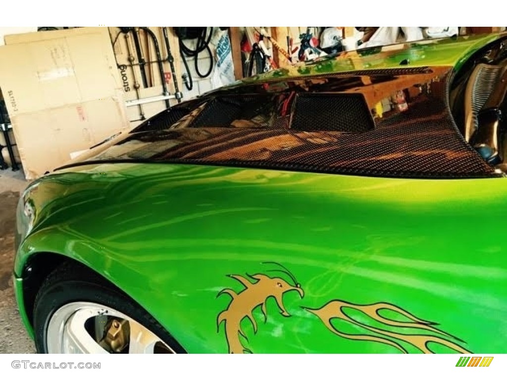 1996 300ZX Turbo Coupe - Custom Green Metallic / Black/Beige photo #26