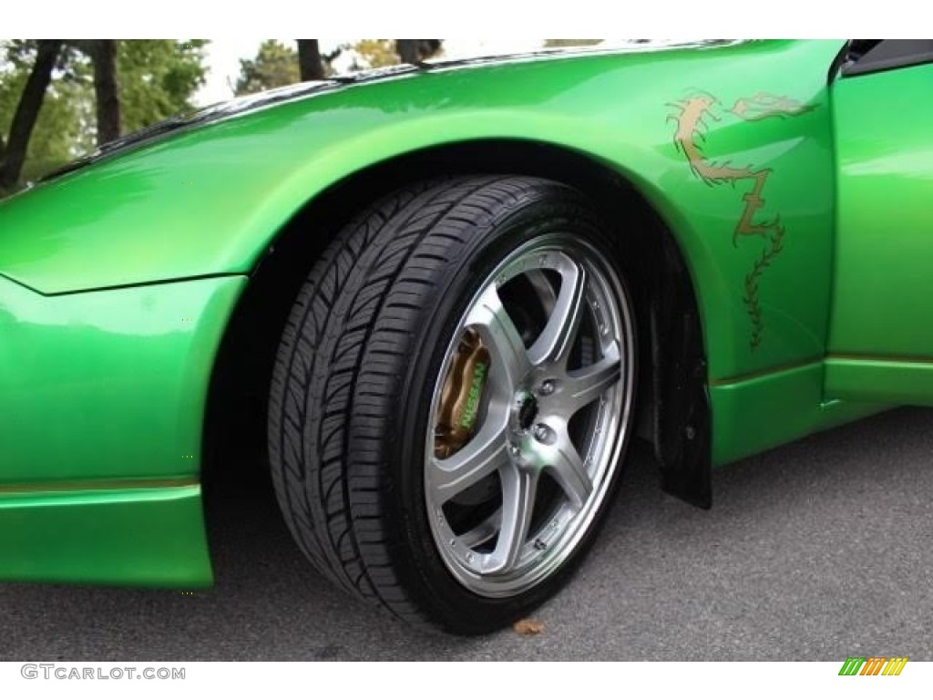 1996 300ZX Turbo Coupe - Custom Green Metallic / Black/Beige photo #27