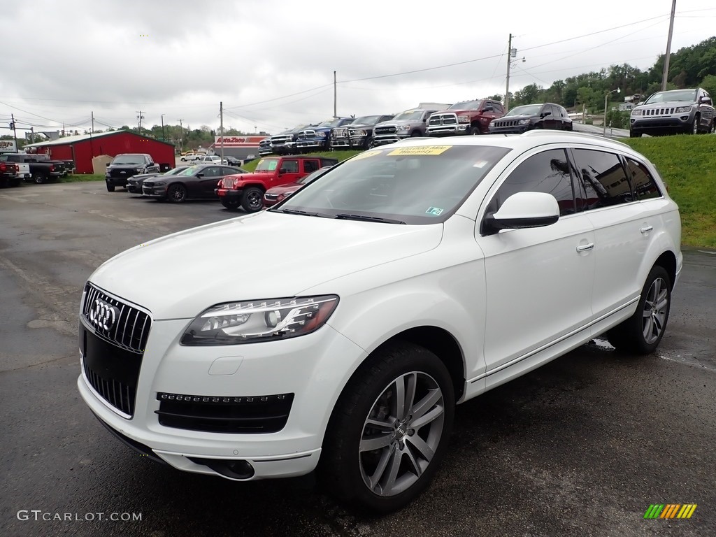2015 Q7 3.0 Premium Plus quattro - Cararra White / Black photo #1