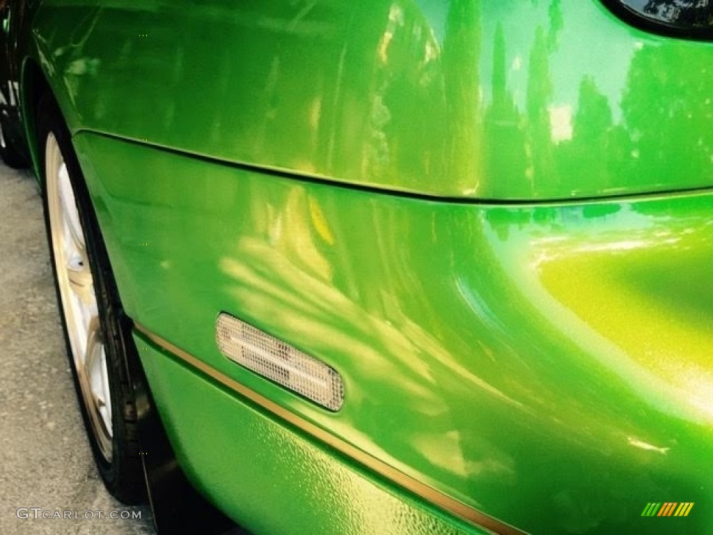 1996 300ZX Turbo Coupe - Custom Green Metallic / Black/Beige photo #32