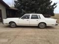 1980 White Lincoln Continental Town Car  photo #2