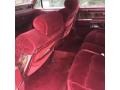 1980 Lincoln Continental Dark Red Interior Rear Seat Photo