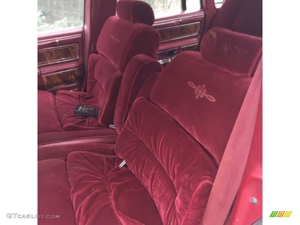 1980 Lincoln Continental Town Car Interior Color Photos