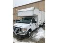 Oxford White 2018 Ford E Series Cutaway E450 Commercial Moving Truck