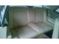 Light Pearl Beige Rear Seat Photo for 1962 Ford Thunderbird #138561673