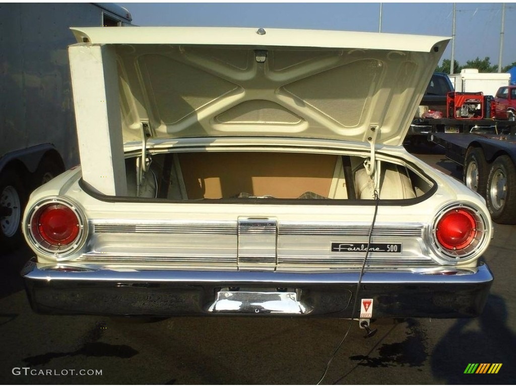 1964 Ford Fairlane 500 Thunderbolt Coupe Trunk Photo #138561825