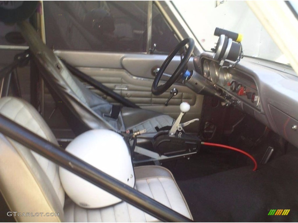 White/Gold Interior 1964 Ford Fairlane 500 Thunderbolt Coupe Photo #138561850