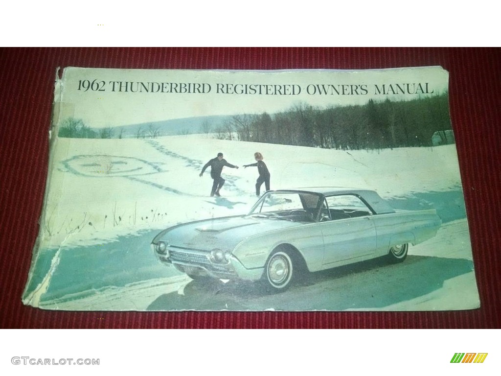 1962 Ford Thunderbird 2 Door Coupe Books/Manuals Photo #138561931