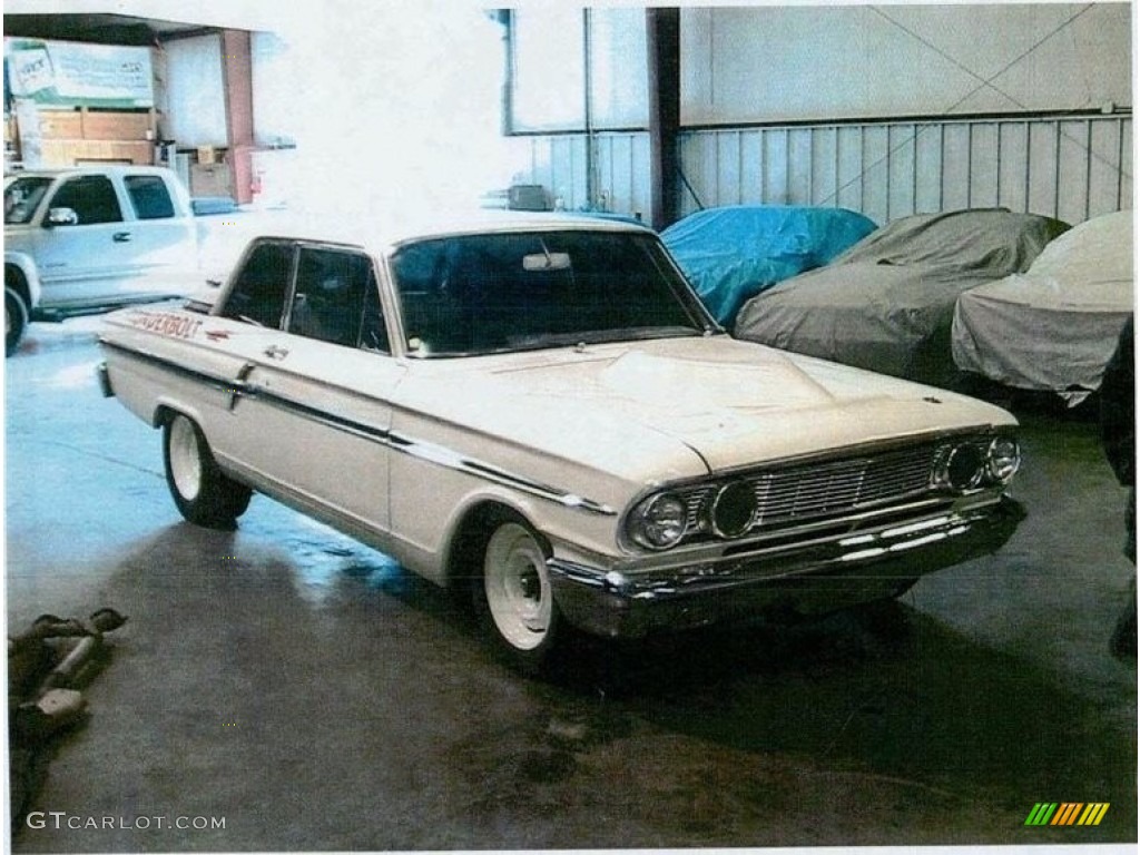 White 1964 Ford Fairlane 500 Thunderbolt Coupe Exterior Photo #138562065