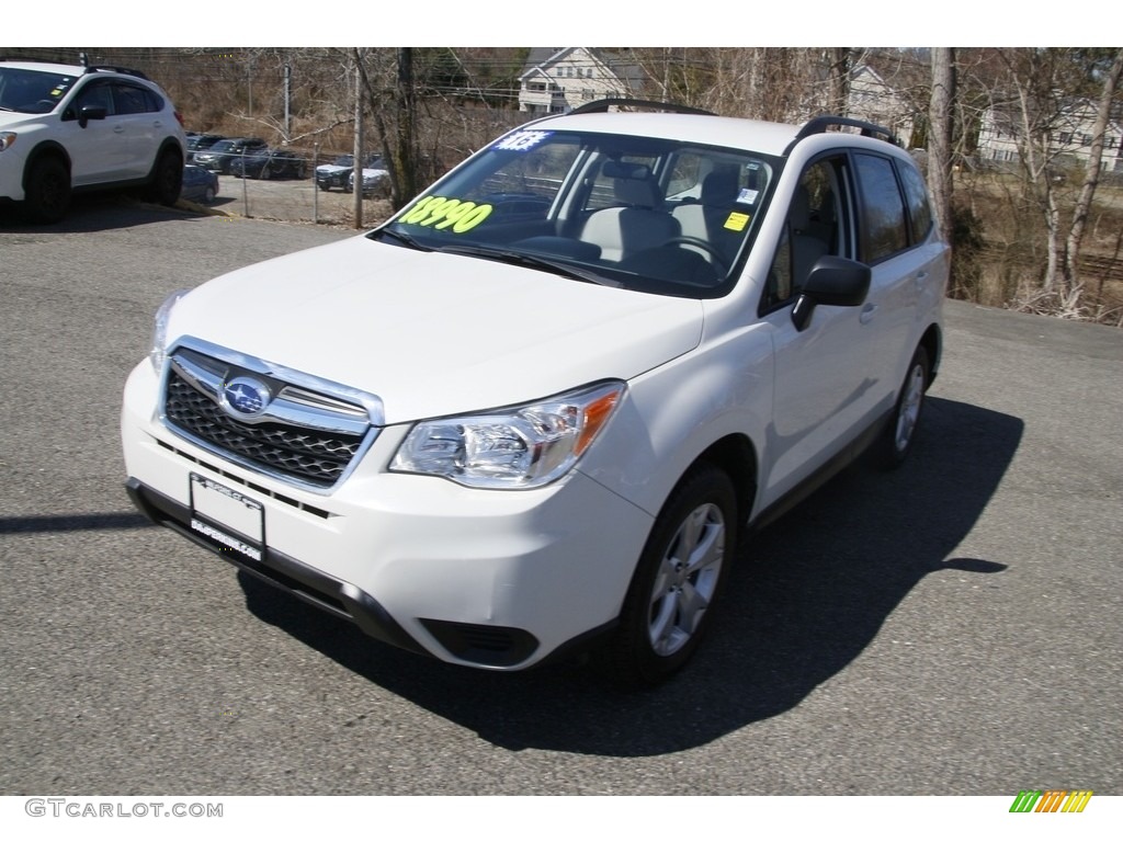 2016 Crystal White Pearl Subaru Forester 2.5i 138486495 Photo 10