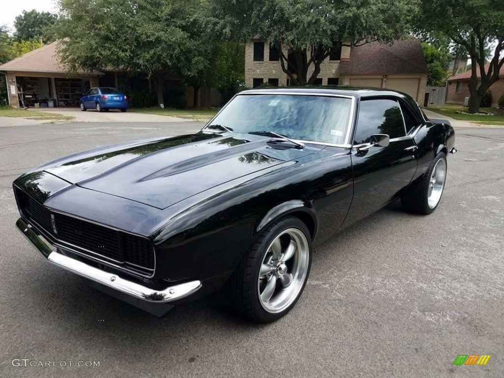 Black 1968 Chevrolet Camaro RS RestoMod Exterior Photo #138562794