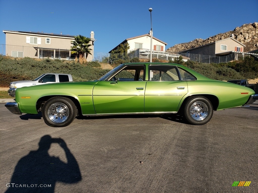 Slate Green 1973 Pontiac LeMans 4 Door Colonnade Hardtop Exterior Photo #138563205