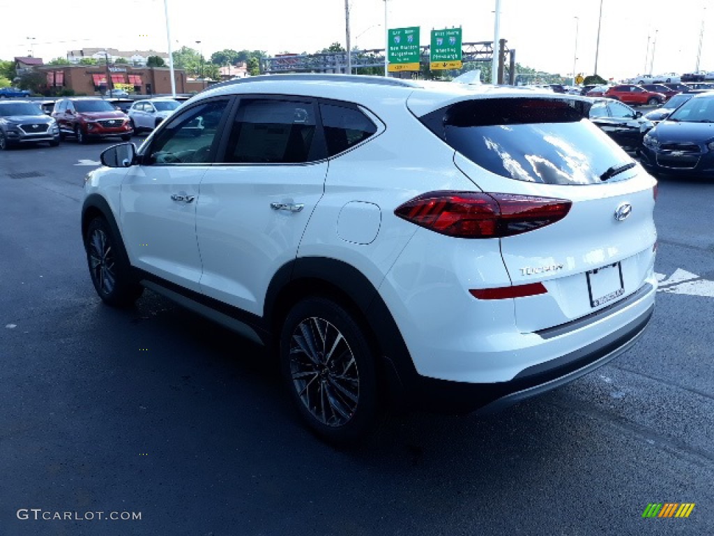2020 Tucson Limited AWD - Winter White / Beige photo #32