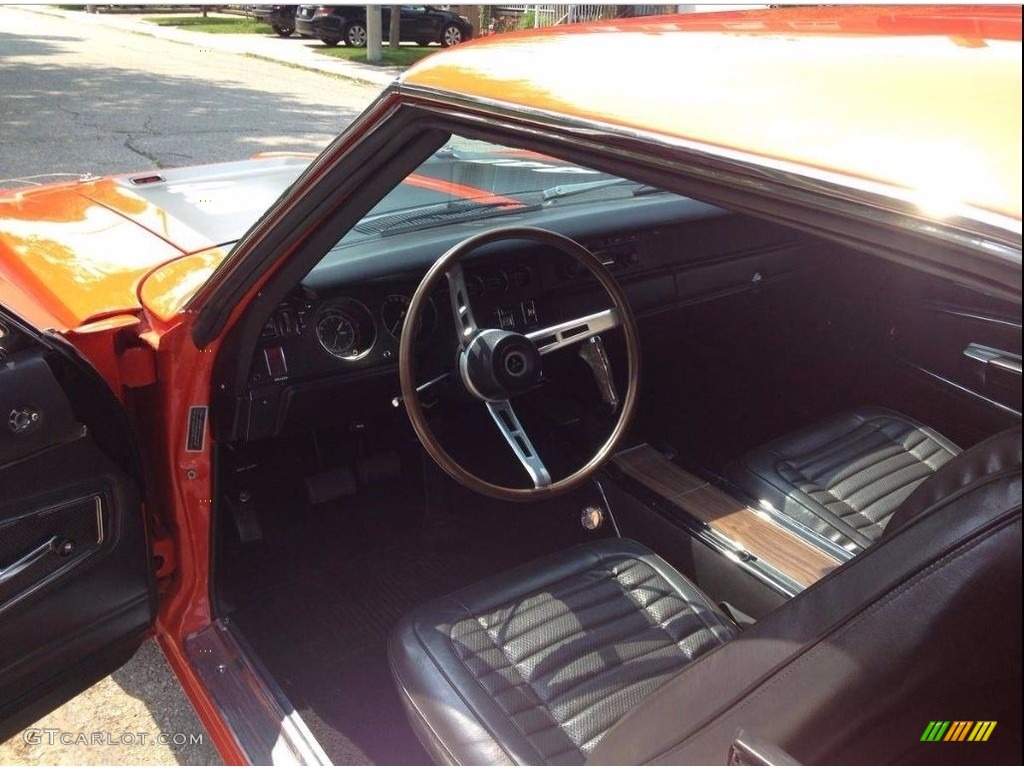 1970 Dodge Charger R/T Interior Color Photos
