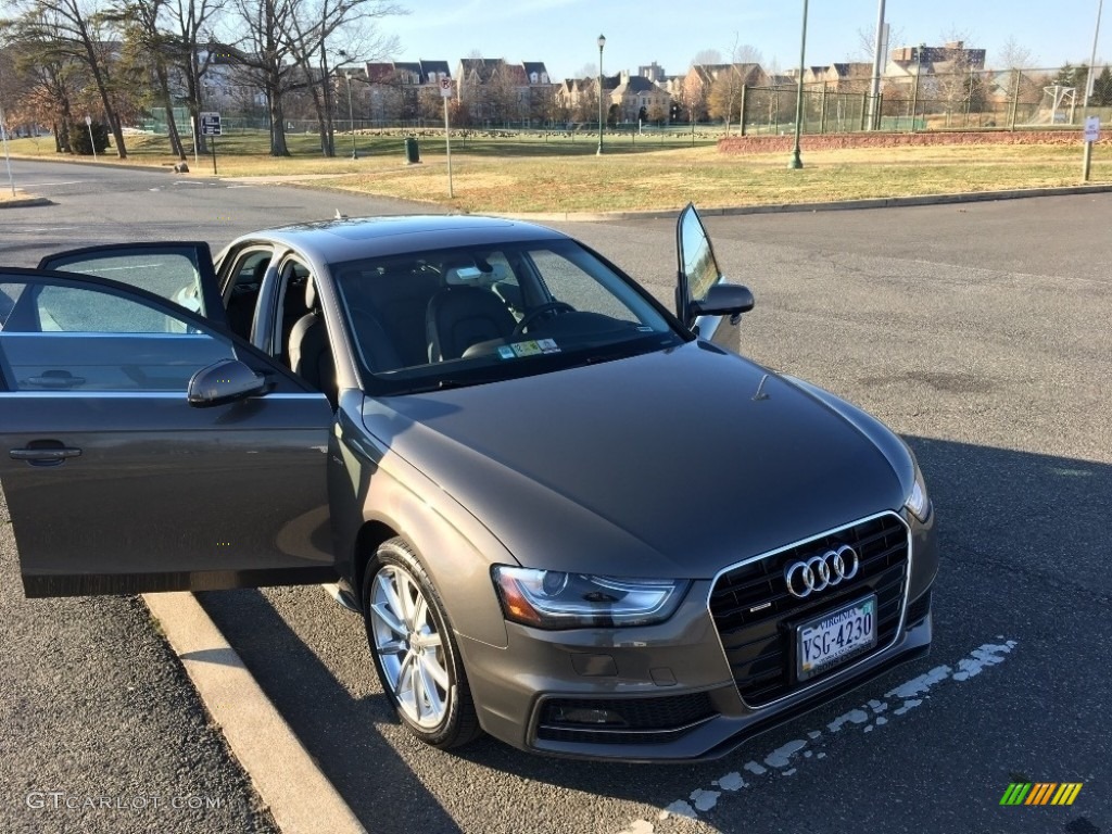 2014 A4 2.0T quattro Sedan - Dakota Grey Metallic / Titanium Grey photo #3