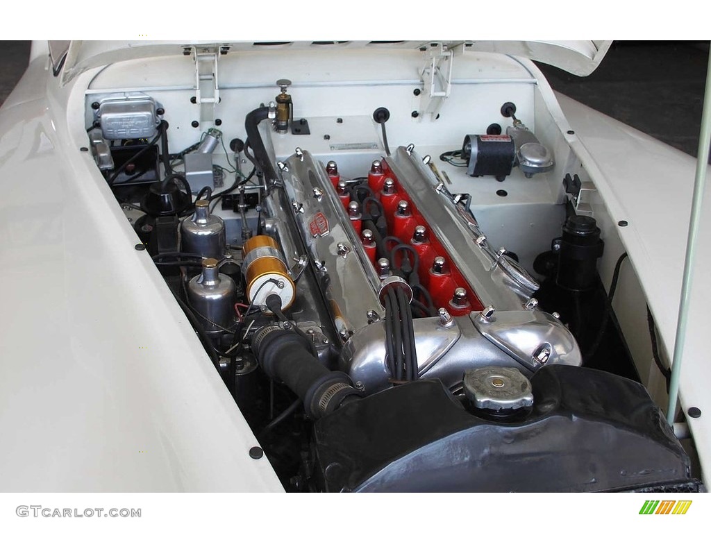 1955 Jaguar XK-140 Roadster 3.4 Liter DOHC 12-Valve Inline 6 Cylinder Engine Photo #138565071