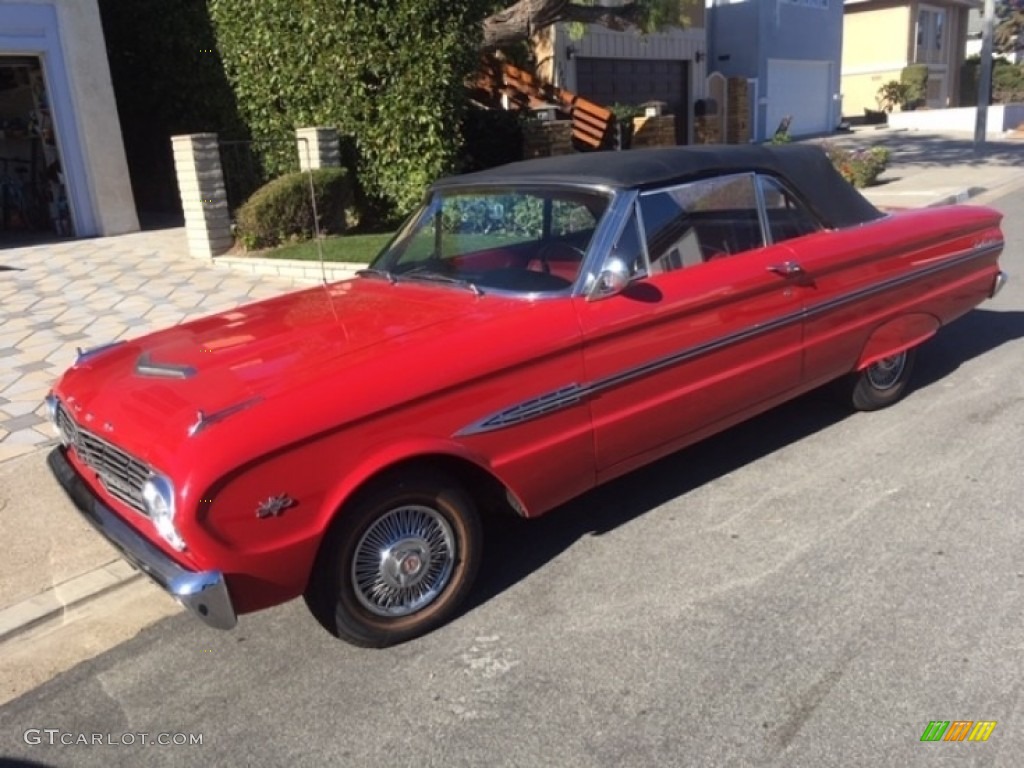 Rangoon Red 1963 Ford Falcon Futura Convertible Exterior Photo #138565209