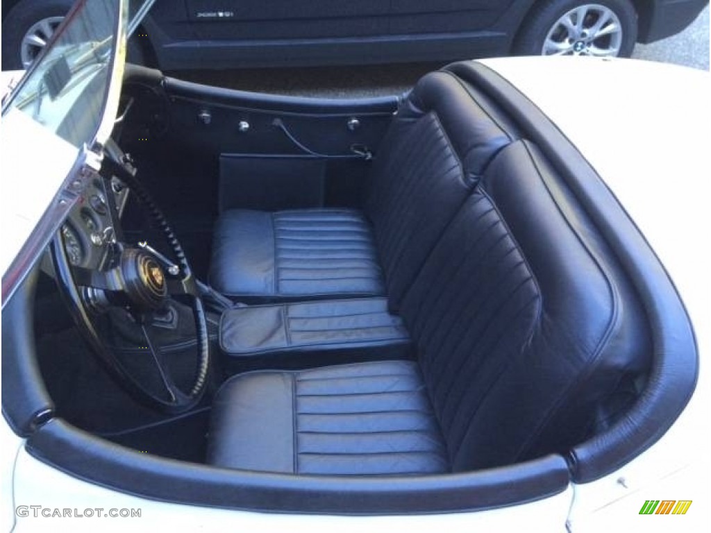 Black Interior 1955 Jaguar XK-140 Roadster Photo #138565305