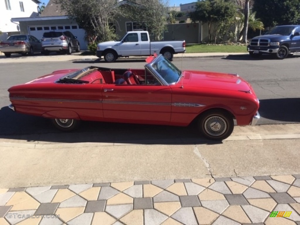 Rangoon Red 1963 Ford Falcon Futura Convertible Exterior Photo #138565354
