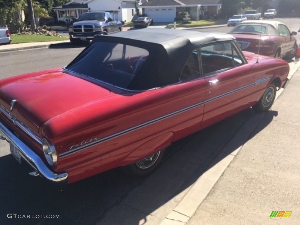 Rangoon Red 1963 Ford Falcon Futura Convertible Exterior Photo #138565374