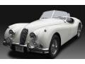 Old English White 1955 Jaguar XK-140 Roadster Exterior