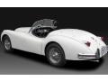 Old English White 1955 Jaguar XK-140 Roadster Exterior