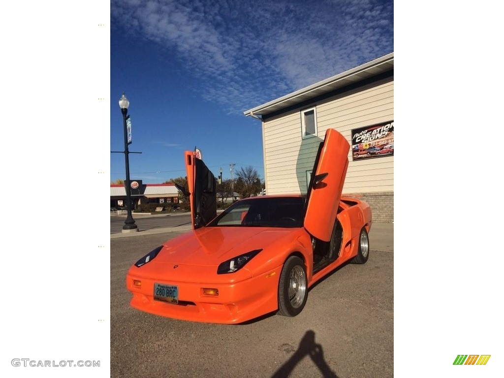 Orange 1986 Pontiac Fiero Diablo Replica Body Kit Exterior Photo #138566247