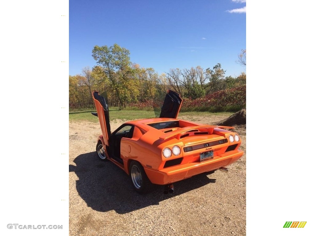 Orange 1986 Pontiac Fiero Diablo Replica Body Kit Exterior Photo #138566337