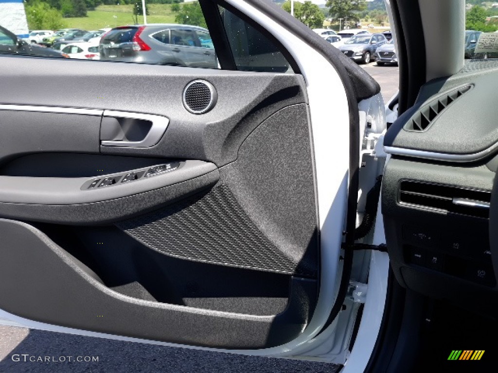 2020 Sonata SE - Quartz White / Dark Gray photo #7