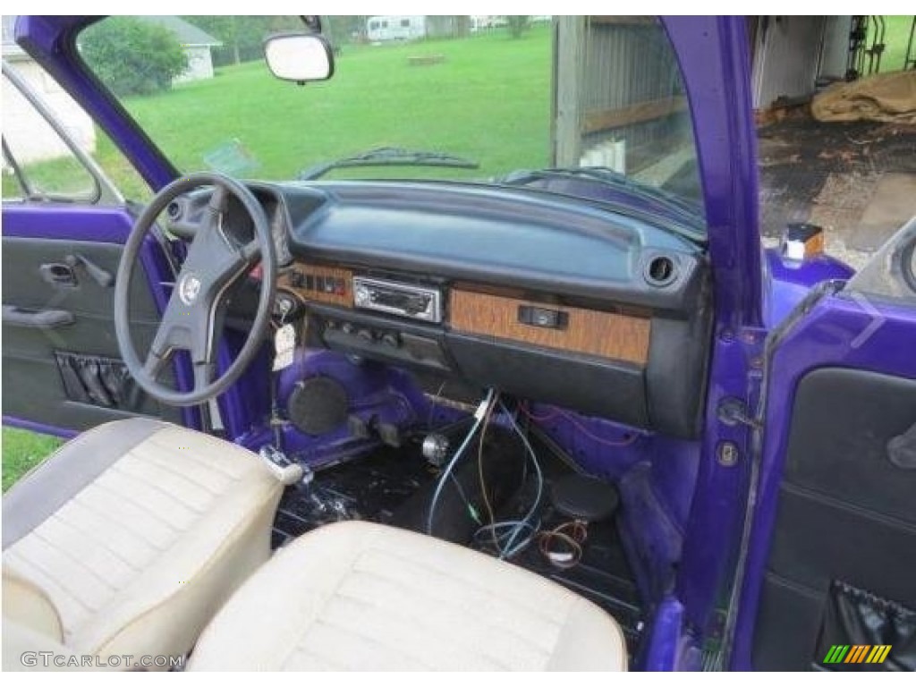 1977 Volkswagen Beetle Convertible Interior Color Photos