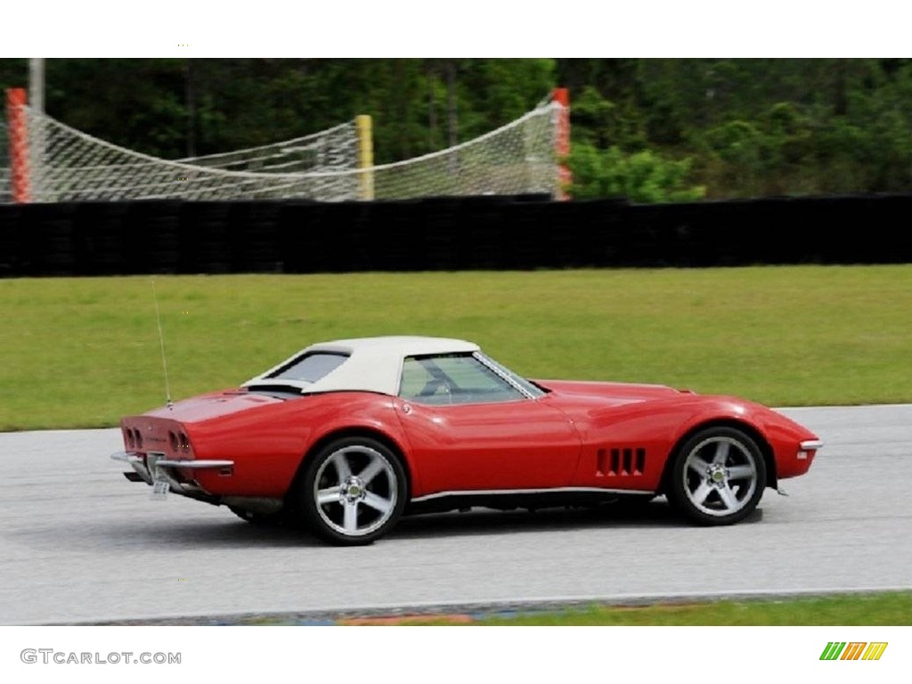 1968 Corvette Convertible - Rally Red / Black photo #1