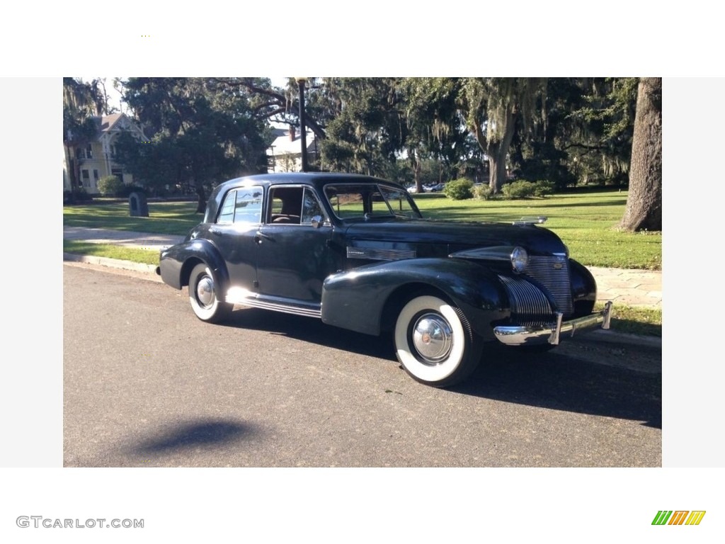 Antoinette Blue 1939 Cadillac Fleetwood Series 60 Special Sedan Exterior Photo #138567442