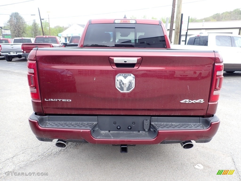 2020 1500 Limited Crew Cab 4x4 - Delmonico Red Pearl / Black photo #5