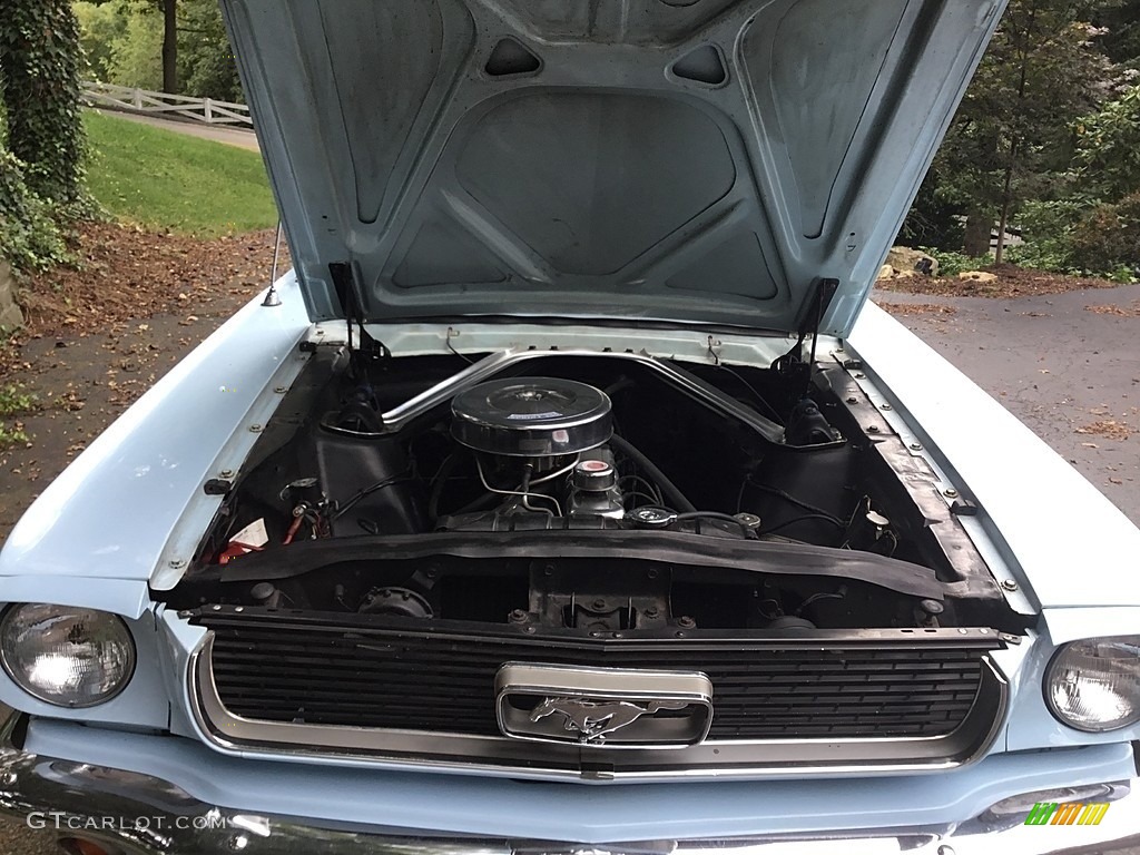 1966 Mustang Convertible - Arcadian Blue / Light Blue photo #5