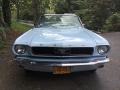 1966 Arcadian Blue Ford Mustang Convertible  photo #7
