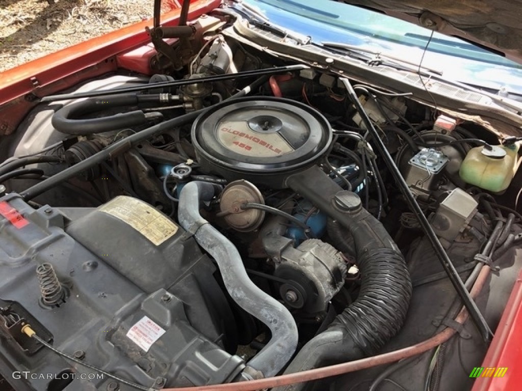 1975 Oldsmobile Delta 88 Royal Convertible 455 cid OHV 16-Valve V8 Engine Photo #138568215