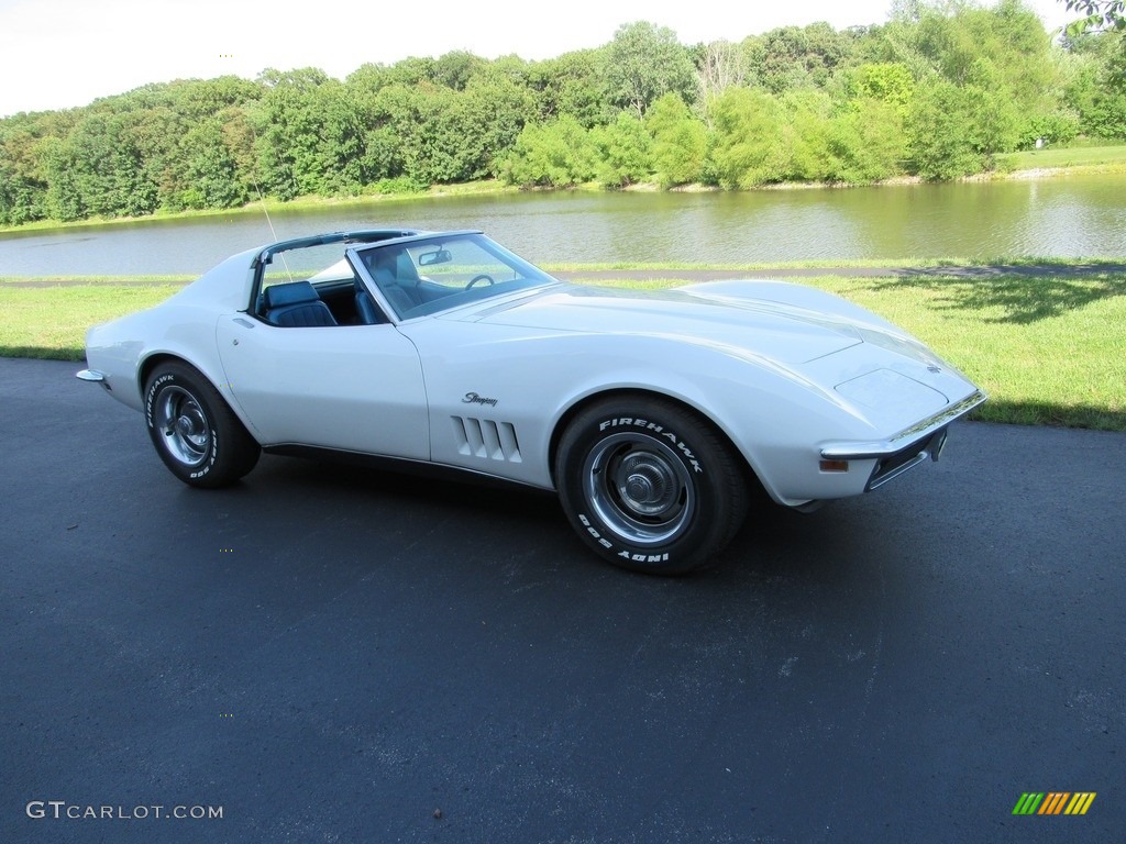 Can Am White 1969 Chevrolet Corvette Coupe Exterior Photo #138568563