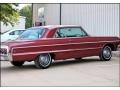 1964 Ember Red Chevrolet Impala Coupe  photo #3