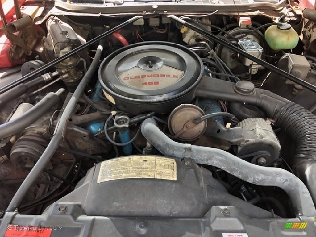 1975 Oldsmobile Delta 88 Royal Convertible 455 cid OHV 16-Valve V8 Engine Photo #138568932