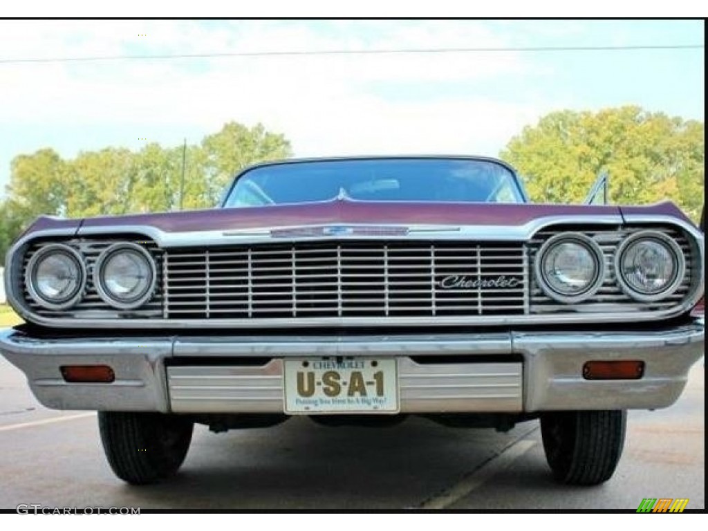 1964 Impala Coupe - Ember Red / Black photo #5