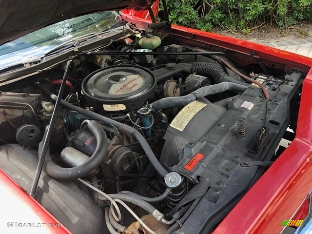 1975 Oldsmobile Delta 88 Royal Convertible 455 cid OHV 16-Valve V8 Engine Photo #138568974