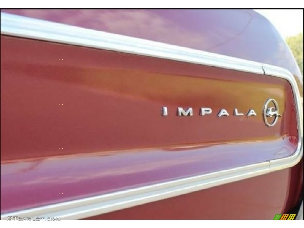 1964 Impala Coupe - Ember Red / Black photo #8