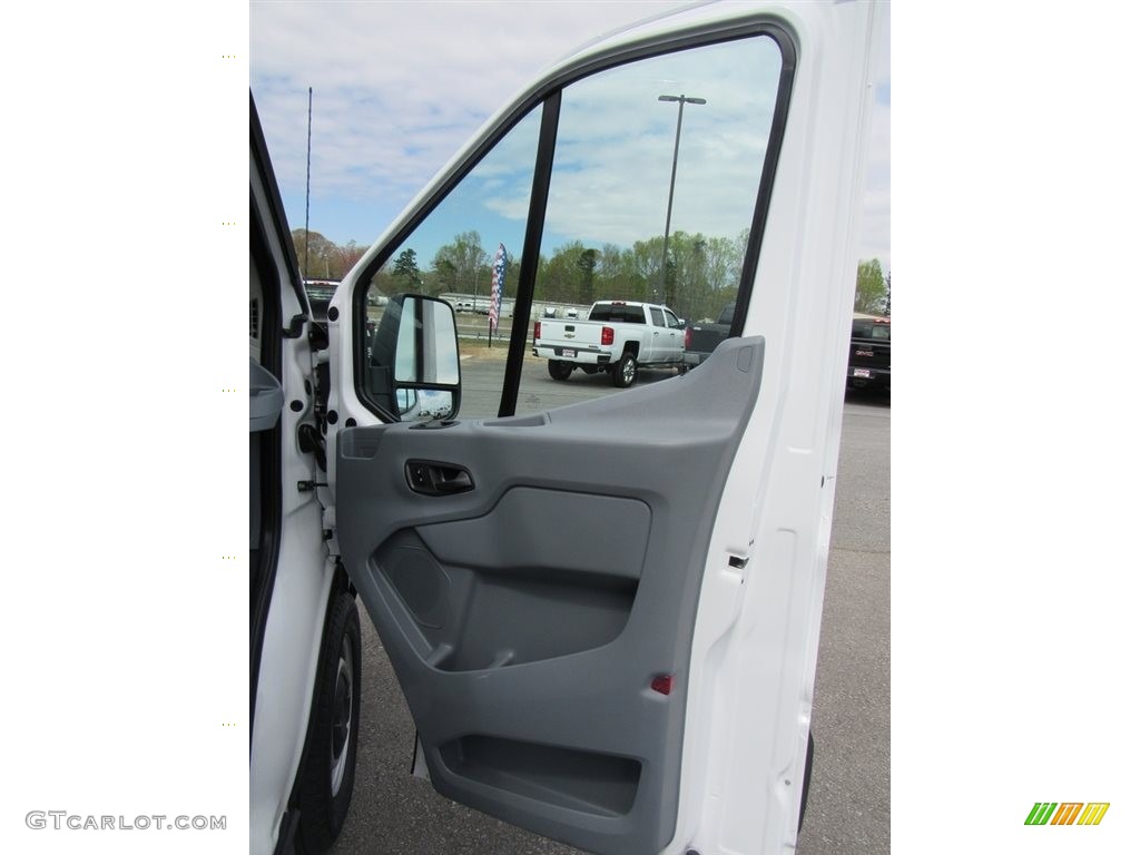2018 Ford Transit Van 250 MR Regular Pewter Door Panel Photo #138569526