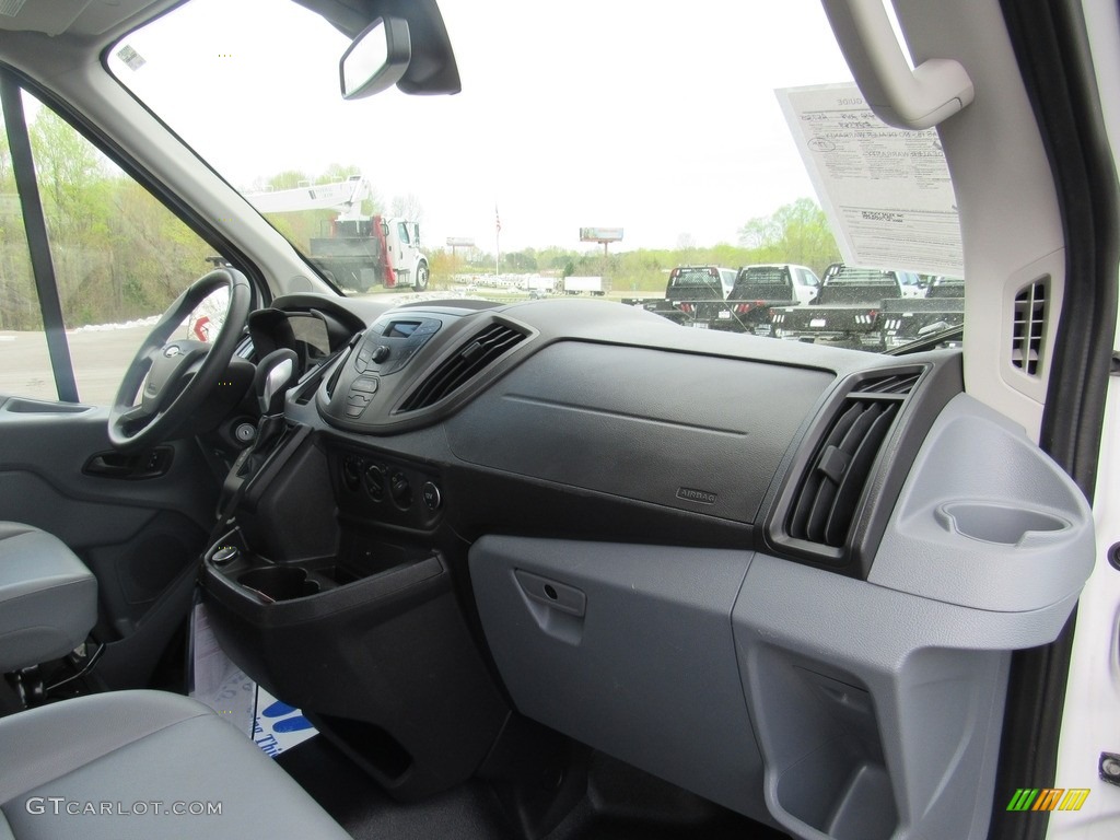 2018 Ford Transit Van 250 MR Regular Pewter Dashboard Photo #138569625