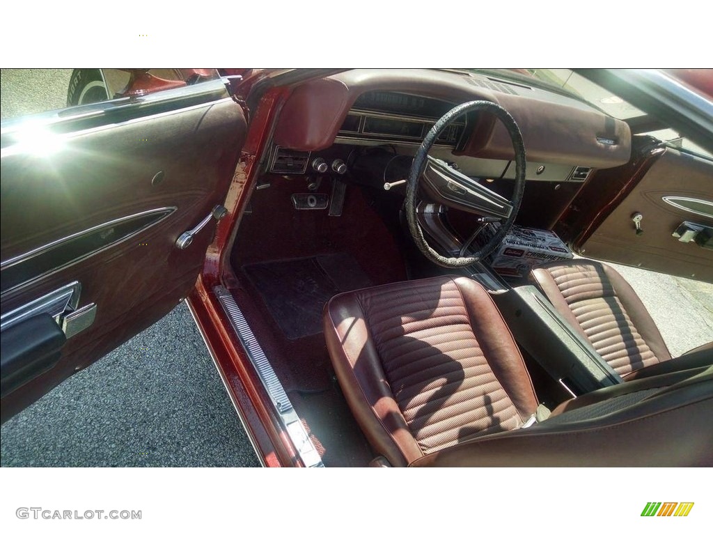 Red Interior 1970 Ford Torino GT SportsRoof Photo #138569943