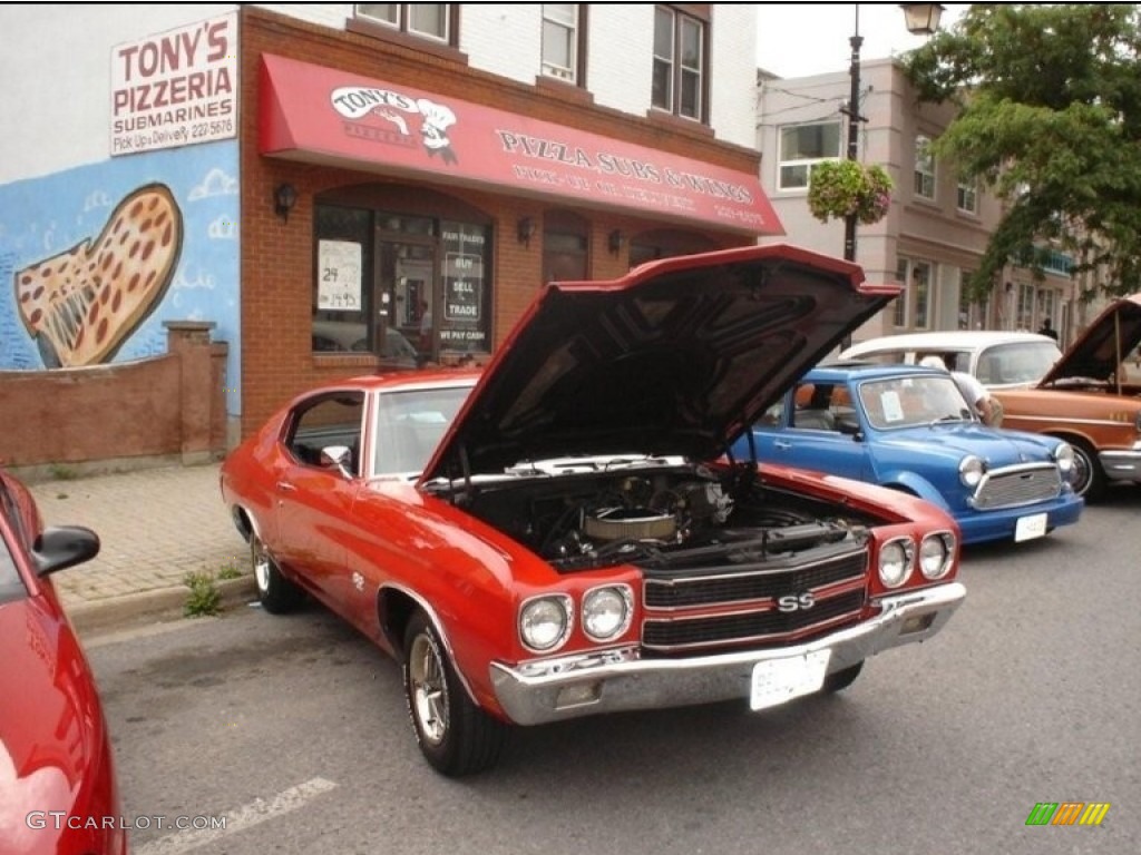 1970 Chevelle SS 396 Coupe - Cranberry Red / Black photo #2