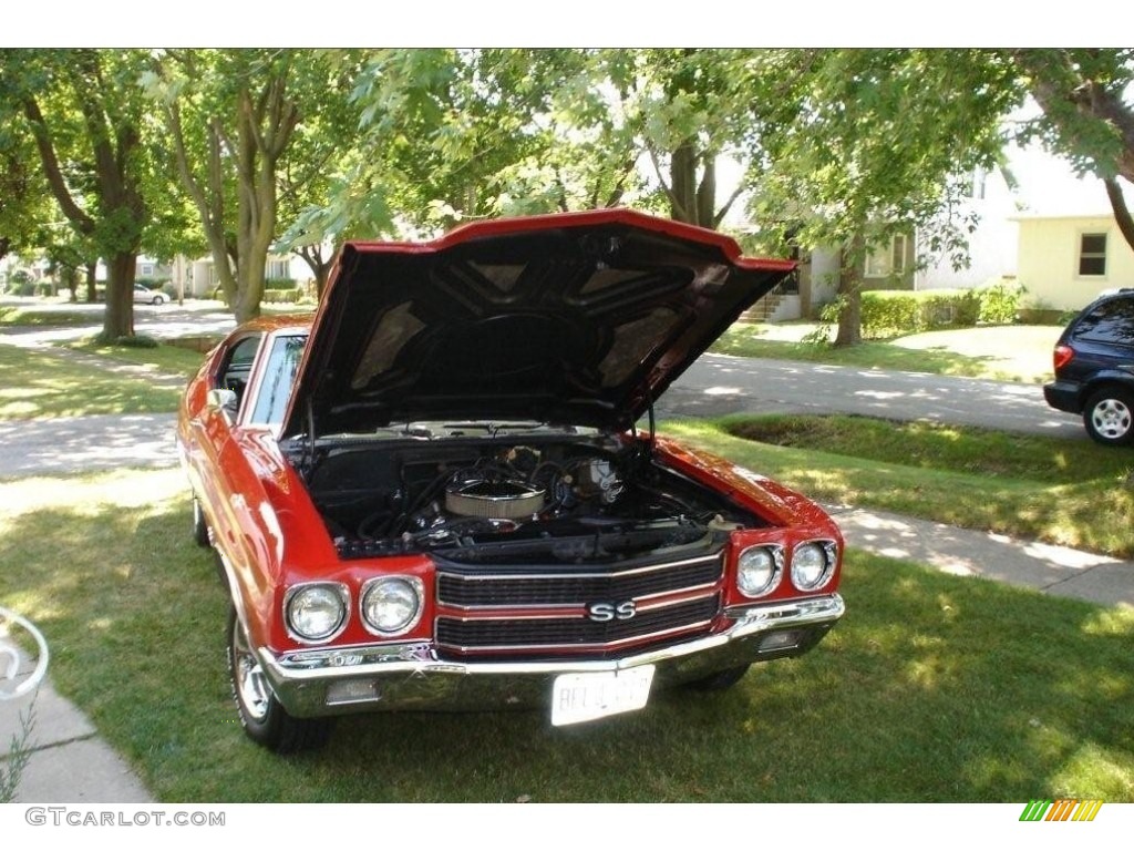 1970 Chevelle SS 396 Coupe - Cranberry Red / Black photo #5