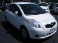 2007 Polar White Toyota Yaris 3 Door Liftback  photo #3