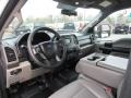 Medium Earth Gray 2017 Ford F250 Super Duty XL Crew Cab Interior Color